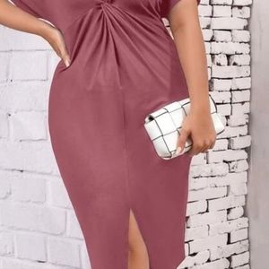 SHEIN LIGHT PINK DRESS